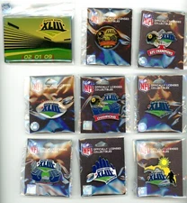 Super Bowl XLIII Pin Choice NFL Pins SB 43 Pittsburgh Steelers Cardinals Aminco