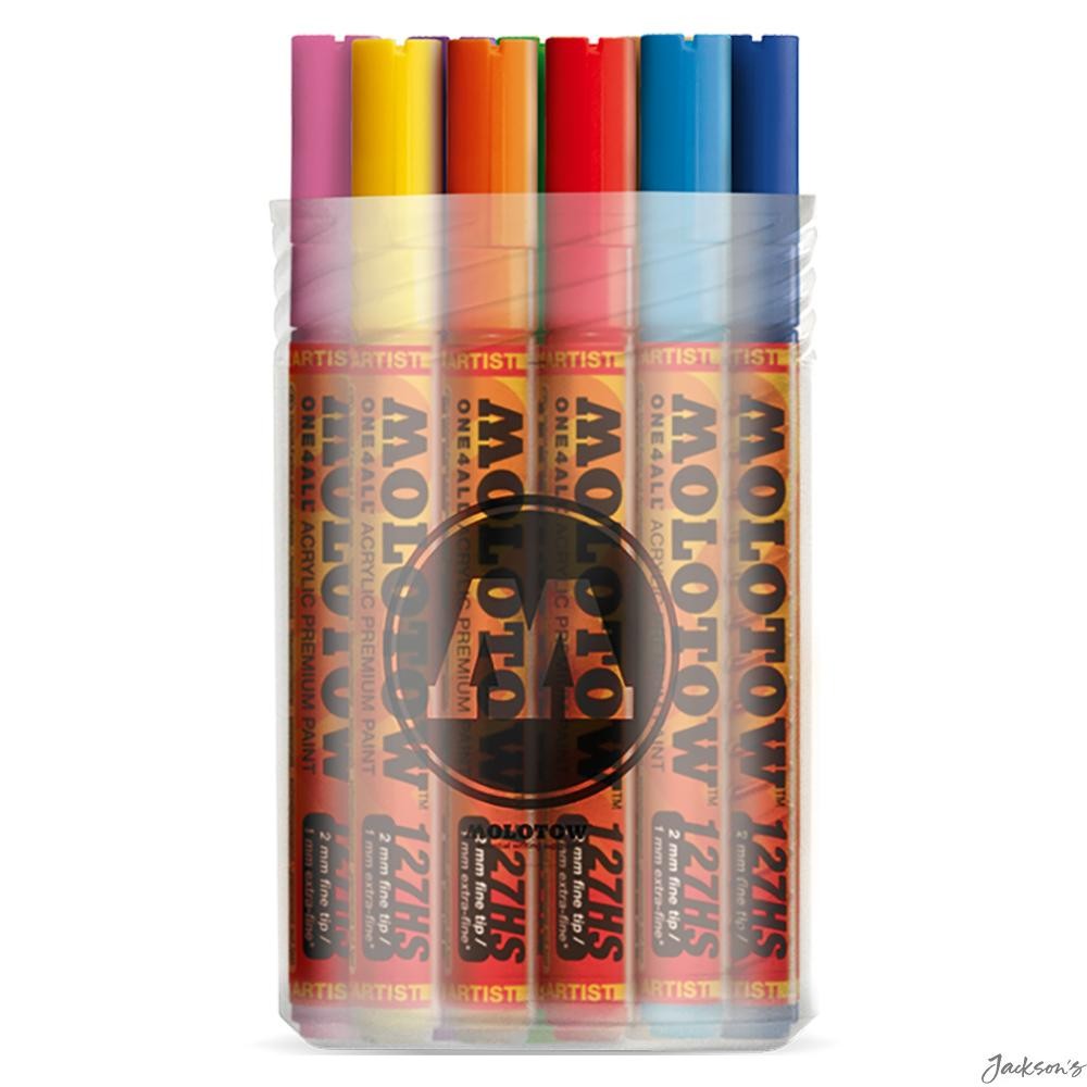Molotow One4All Acrylic Marker Set Acrylic 127HS 2mm 20 Pack Art Craft