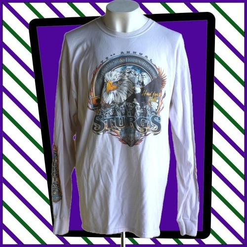 Harley-Davidson 2013 Sturgis Rally L/S T-SHIRT Größe XXL RK Stratman 013 Y