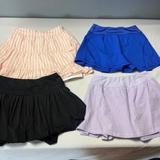Gb Girls Skort Bundle Athletic Tennis Golf Activewear Skirts Skorts Size L M