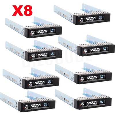 8Pcs 2.5'' SAS SATA Festplatten Rahmen Tray für IBM ThinkSystem SR650 SR550 SR850