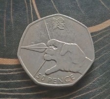 2011 Olympic Games - Archery 50p Fifty Pence Coin - Available on eBay