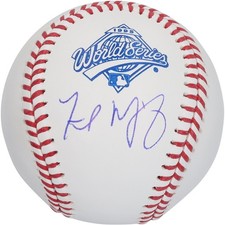 Fred McGriff Atlanta Braves Autographed 1995 World Series Logo Baseball