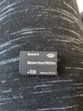 Sony Memory Stick Pro Duo 1 GB Good Condition-    L k    