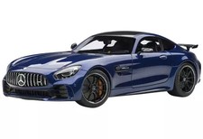 AUTOart Mercedes AMG GT R Metallic Dark Blue 1/18 Scale Used in Japan