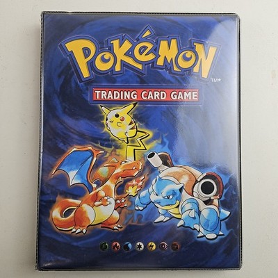 Pokémon Sammelkartenspiel Mappe mit Inserts (1999) leichte altersbedingte Gebrauchsspuren