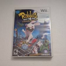 Rabbids Go Home (Nintendo Wii, 2009) Complete CIB Tested