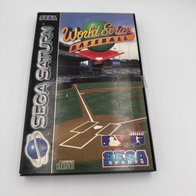 Sega Saturn World Series Baseball PAL, 1995 Edition Tested & Working