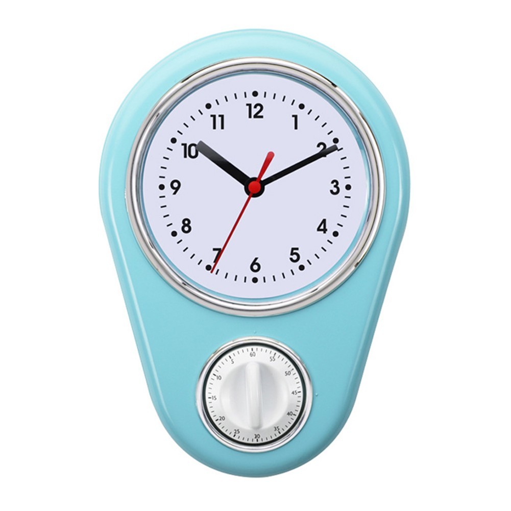 Kitchen Timer Wall Clock 9 Inch Multifunction Quartz Movement for