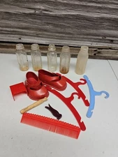 Lot Of 3 Evenflo 1 Nurser 1 Plastic Glass Baby Bottles 8~8oz. Plus Doll Items