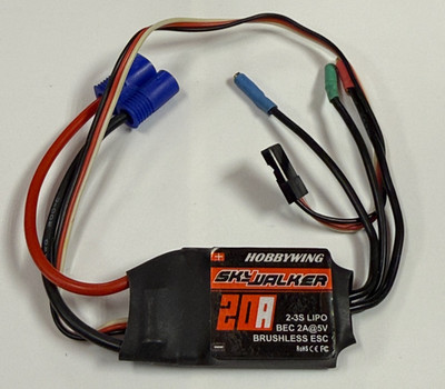 HobbyWing SkyWalker 20 Amp 20A RC Remote Control Brushless Speed Control ESC