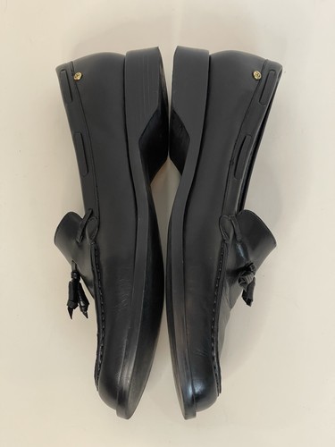 Etienne Aigner Damenschuhe schwarz Leder Gotham Größe 10M Quaste Halbschuhe - Bild 9 von 13