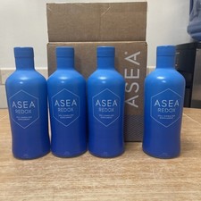 4 Bottles of ASEA Redox Supplement 32 oz. each - New, Sealed And 100 Genuine.