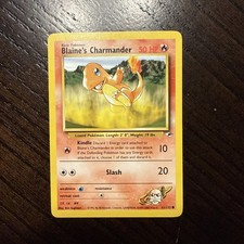 2000 POKEMON GYM HEROES 61/132 BLAINE'S CHARMANDER on eBay