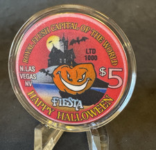 1998 Fiesta Las Vegas $5 Halloween   Ltd 1000...