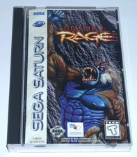 PRIMAL RAGE - Sega Saturn Game, Complete CIB, Tested/Working