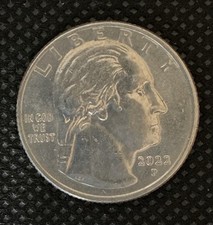 2022 Dr. Sally Ride Quarter With Remarkable Reverse Strike Through.