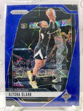 2024 Panini Prizm WNBA Blue Velocity Prizms #101 Alysha Clark Las Vegas Aces
