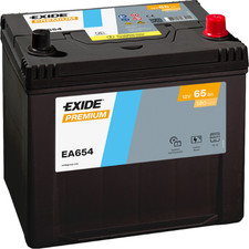 Exide EA654 Premium 65Ah Autobatterie 560 410 054