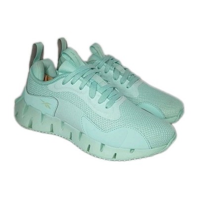 Reebok Zig Dynamica Womens Running Sneakers Size 7 US Mint Green Athletic Shoes