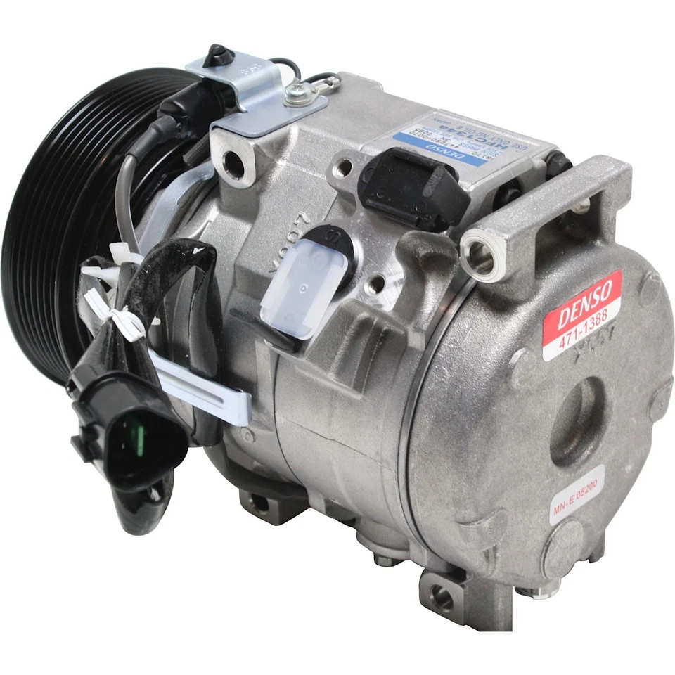 471-1388 Denso Compresor de aire acondicionado con embrague para Mitsubishi Montero 2001-2006 Foto 2 de 4