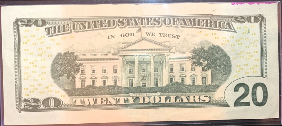 Series 2013 Twenty Dollar ($20) Star Note - Serial Number MA08276362* - Image 2 of 2