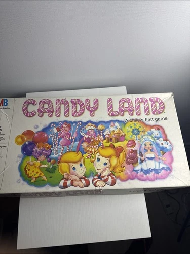 Candy Land - A Child's First Game - Vintage 1984 Milton Bradley Complete & Nice