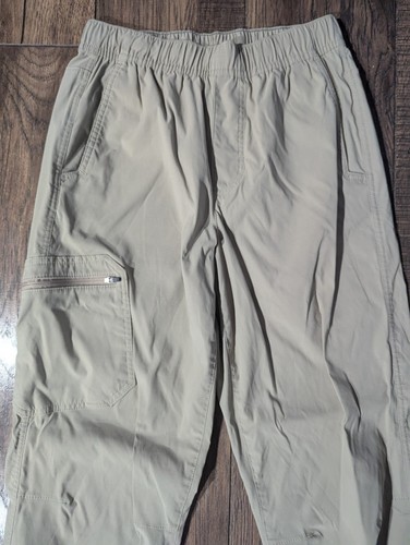 Eddie Bauer Mens Outdoor Canvas Elastic Drawstring Waist Cargo Pants Size Small - Picture 2 of 16