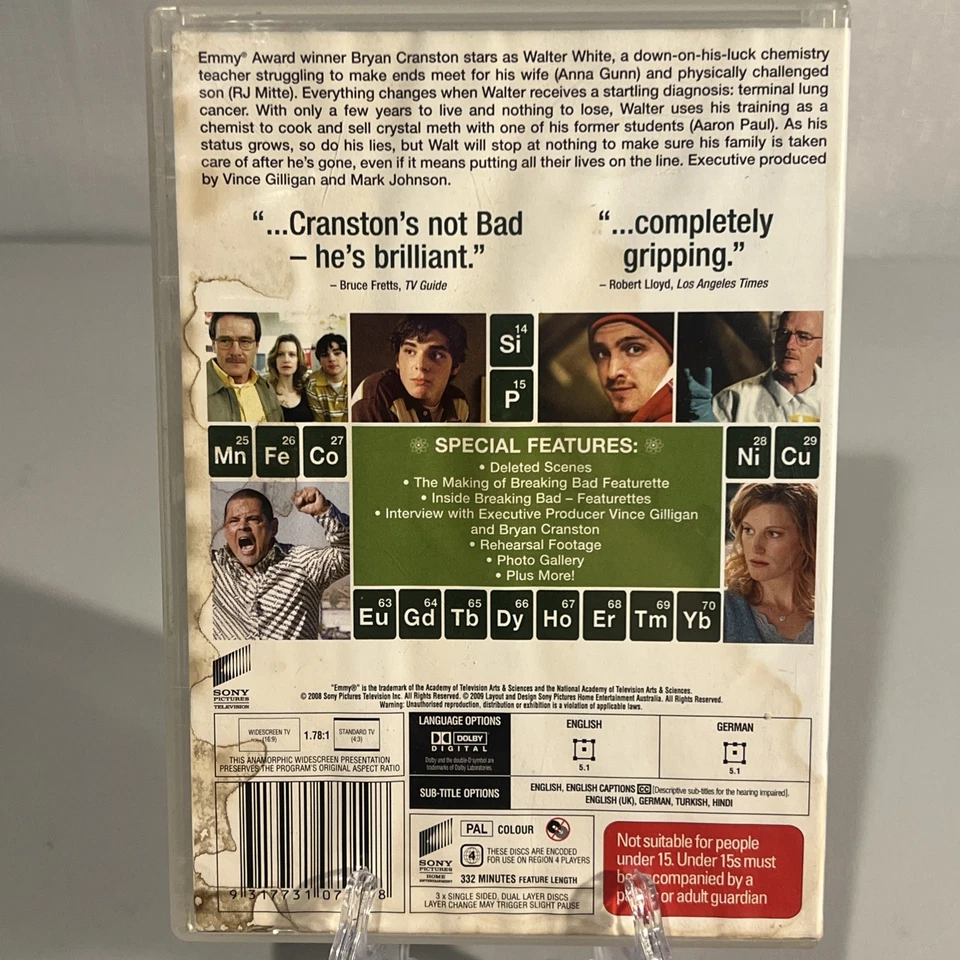 Breaking Bad Complete Series 1-6 DVD Seasons Region 4 Season 5 Region 1 - Image 4 of 4