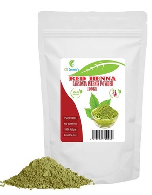 Henna, lawsonia inermis  100 g  RED HENNA NATÜRLICH
