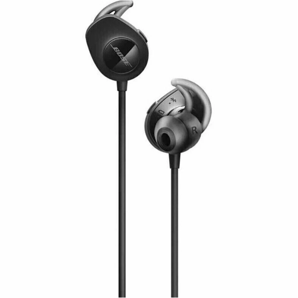 SoundSport Wireless In Ear Bluetooth Headphones Black Earphones Earbuds - Image 2 of 4