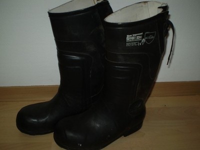 Nokian Eurologger Schnittschutz Gummistiefel schwarz Gr. 42