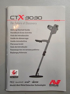 Minelab CTX 3030 Waterproof Metal Detector - Black