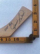 1957 MAURICE RICHARD 500 GOAL HOCKEY STICK HUMPTY DUMPTY CHIP MONTREAL CANADIENS