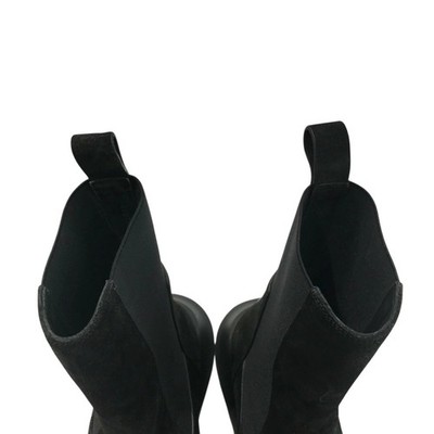 Rick Owens GETH BEATLE Beetle Boots Black Size: 41 equivalent to