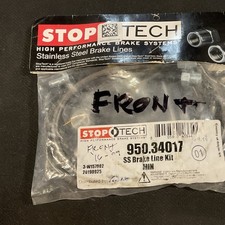 Stop Tech Braided SS Brake Lines For MINI COOPER, Complete Set - 2009 - 2016