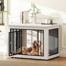 38 Inch Dog Crate Furniture Chew-Resistant for Dogs
