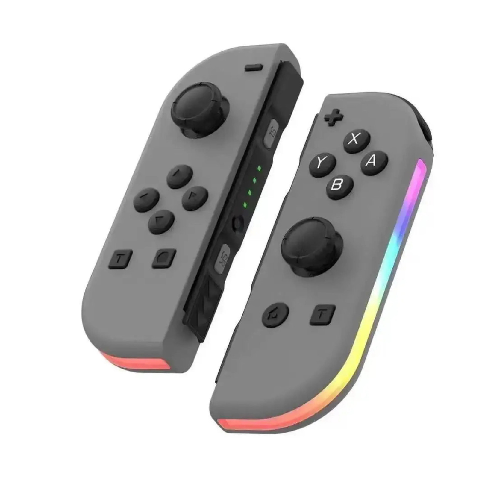 Joypad für Nintendo Switch / OLED Joy-Con Konsole Gamepad Controller LED Grau