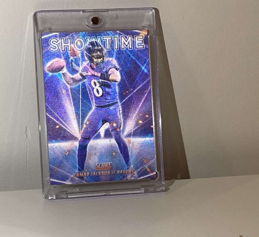 2025 Score - Showtime Lamar Jackson CASE HIT