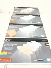 Commercial Electric Ultra Slim 6" Color Select Recessed LED Kit 16-pk New Other