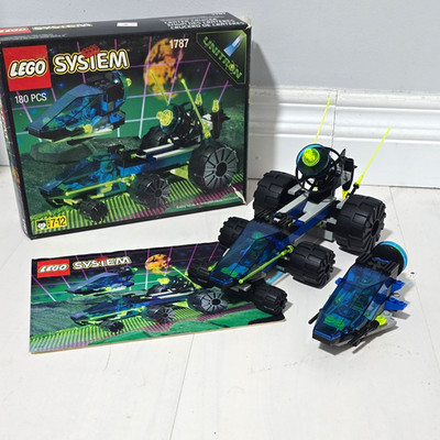 LEGO System Space Unitron 1787 Crater Cruiser 180pc Complete Set w/ Box