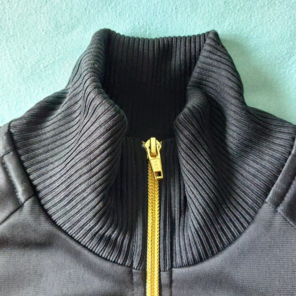 FRED PERRY  Sportswear Tracktop Jacket   Black and Gold     Size XS - Imagen 4 de 4