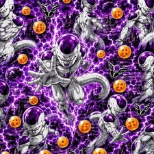 DBZ Frieza 77 - 16" x 48" Hydrographic Film Hydro Dipping