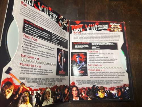 Freitag der 13. Ultimative Sammlung 8 Filme Sammlung DVD Mediabook Buchstil - Bild 5 von 8