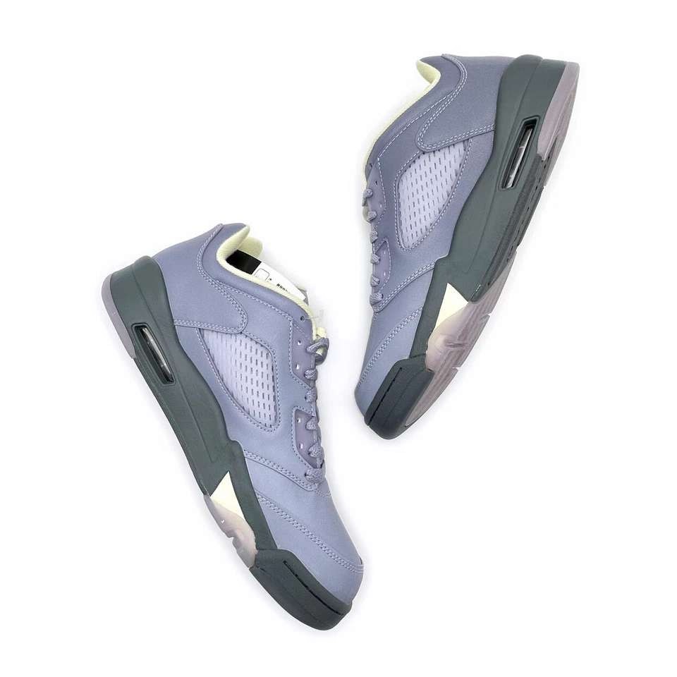 靴 aj5 Size 8 - Air Jordan 5 Retro Low Indigo Haze W for sale online | eBay