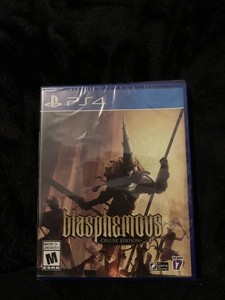Blasphemous デラックス Edition Playstation 4 PS4 With Map And
