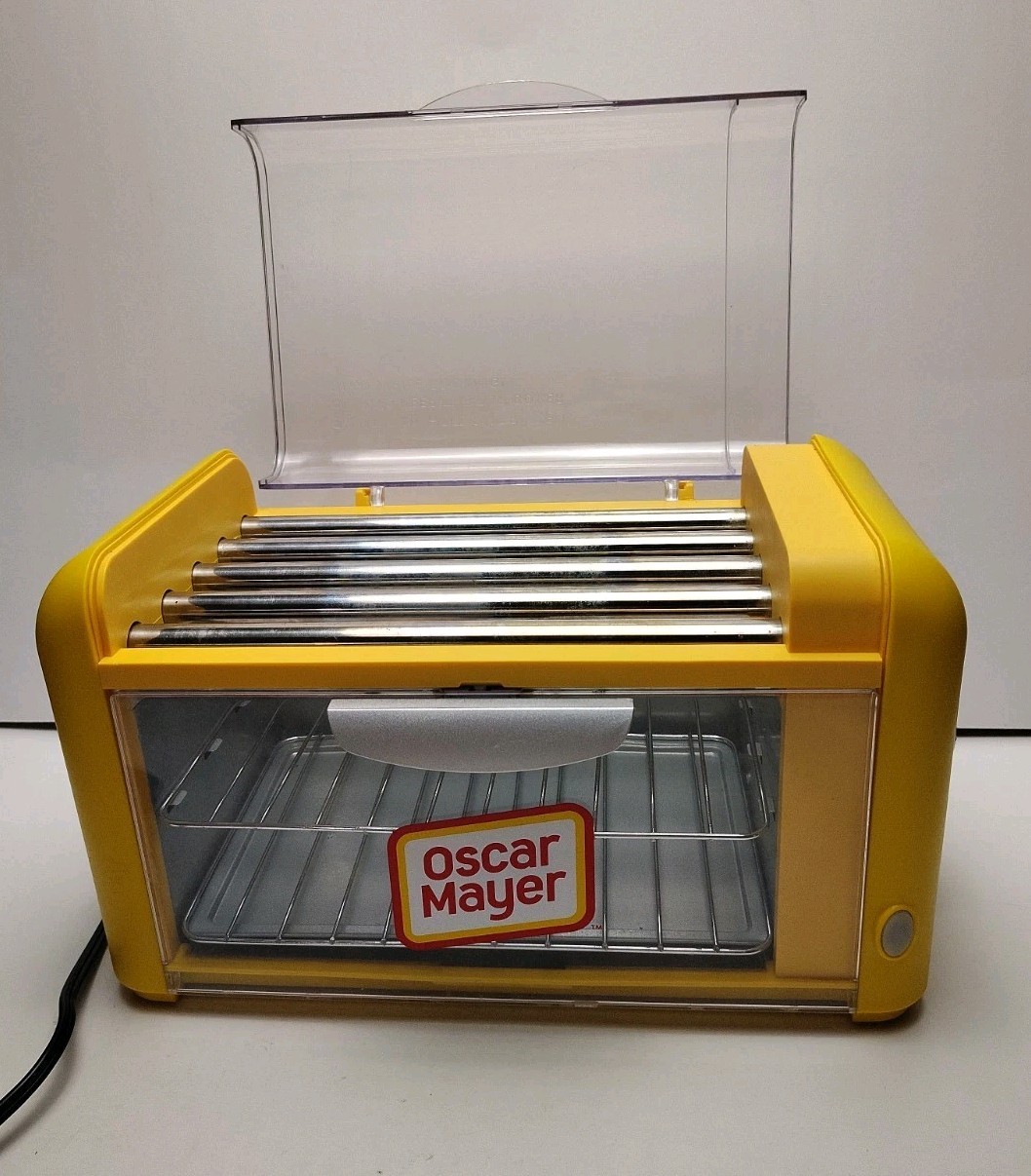 Oscar Mayer Hot Dog Roller & Bun Warmer Electric Grill Machine Countertop Tested