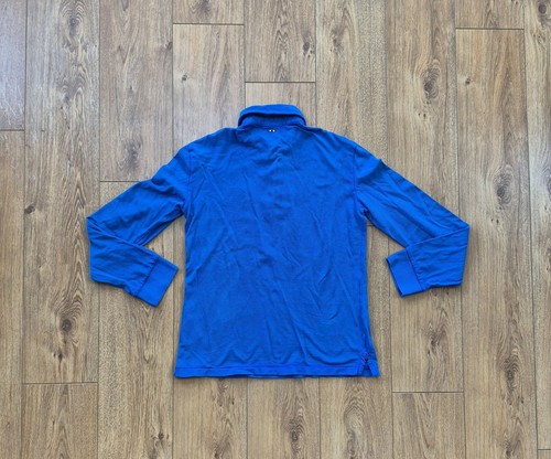 NAPAPIJRI Rugby Poloshirt Langarm Herren Größe M Blau Matrose Segeln - Bild 6 von 12