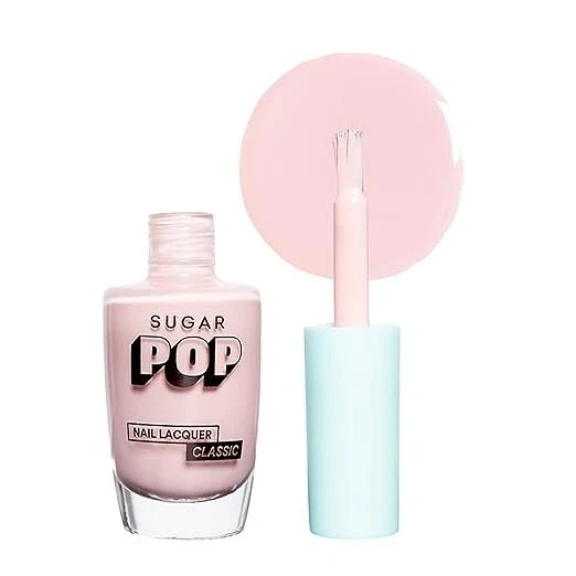 SUGAR POP Nail Polish 01 Spring Bloom (Icy Pink) | Dries in 45 Seconds | Ch...