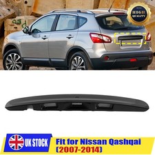 FOR NISSAN QASHQAI J10 REAR TAILGATE BOOT LID HANDLE COVER TRIM BLACK 2007-13 UK